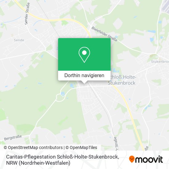 Caritas-Pflegestation Schloß-Holte-Stukenbrock Karte