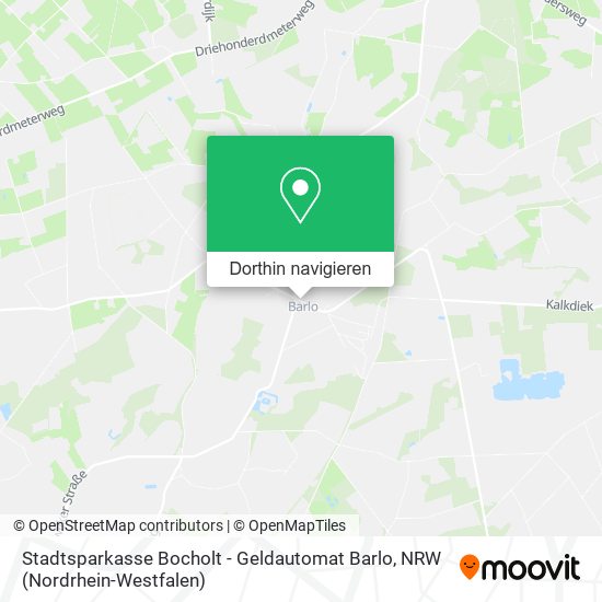 Stadtsparkasse Bocholt - Geldautomat Barlo Karte