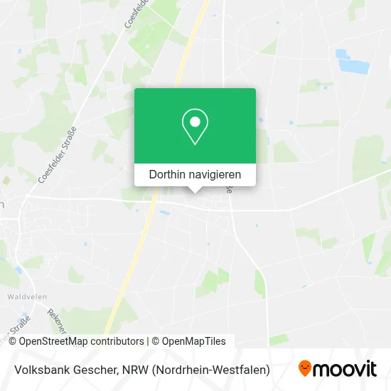 Volksbank Gescher Karte