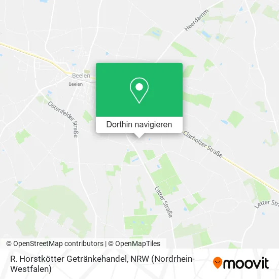 R. Horstkötter Getränkehandel Karte