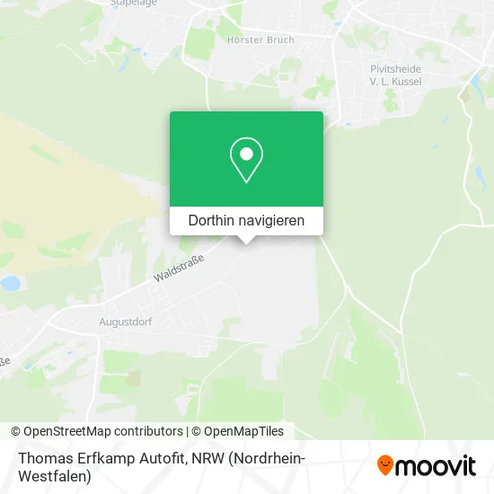 Thomas Erfkamp Autofit Karte