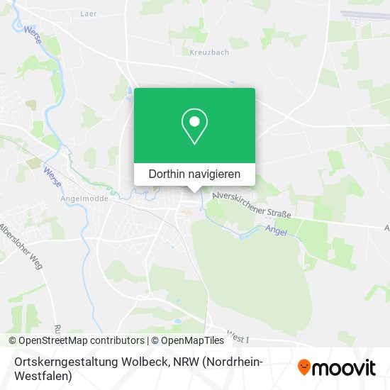 Ortskerngestaltung Wolbeck Karte