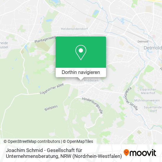 Joachim Schmid - Gesellschaft für Unternehmensberatung Karte