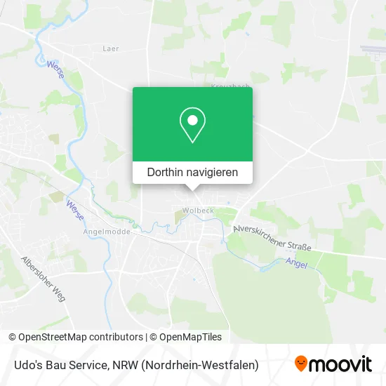 Udo's Bau Service Karte