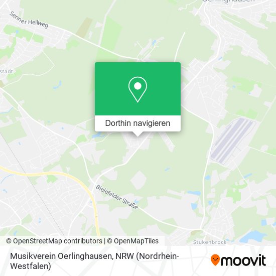 Musikverein Oerlinghausen Karte