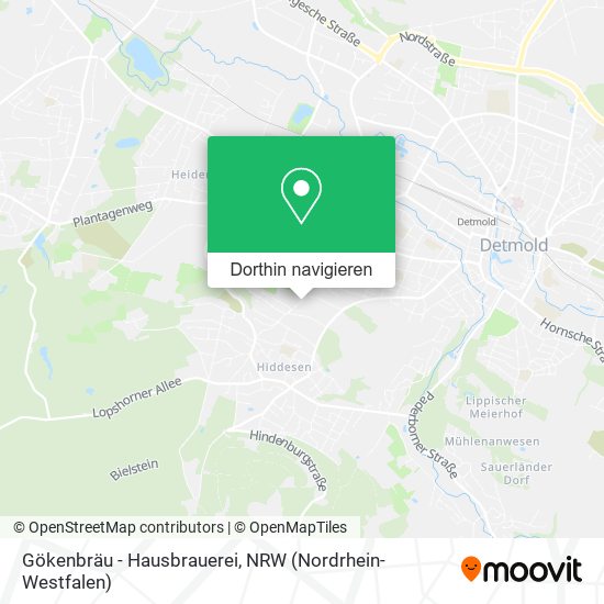 Gökenbräu - Hausbrauerei Karte