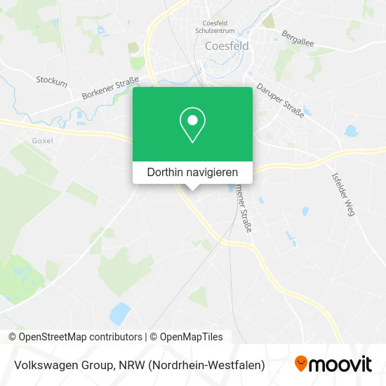 Volkswagen Group Karte