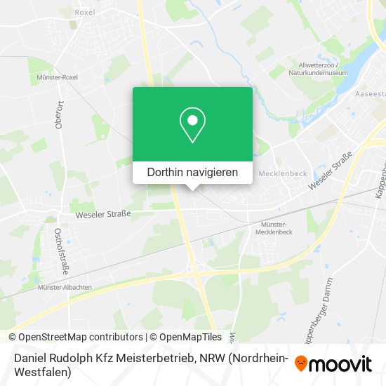 Daniel Rudolph Kfz Meisterbetrieb Karte
