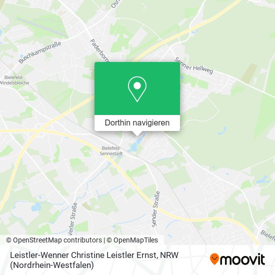 Leistler-Wenner Christine Leistler Ernst Karte