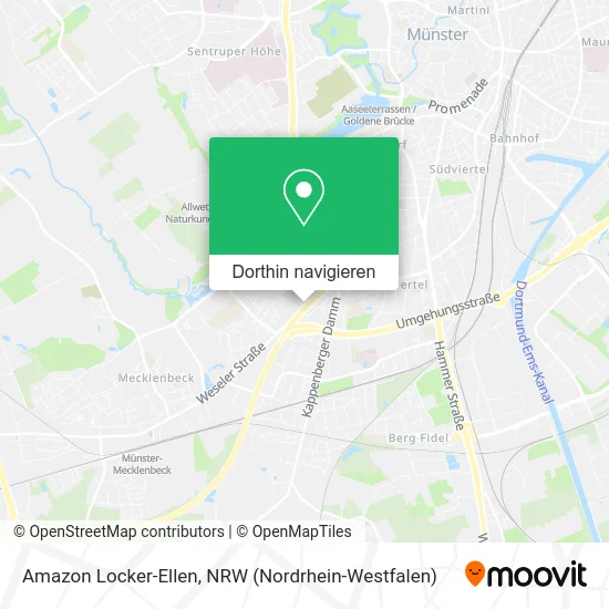 Amazon Locker-Ellen Karte