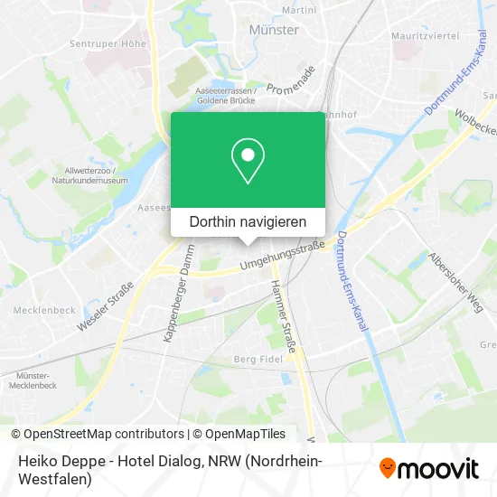 Heiko Deppe - Hotel Dialog Karte