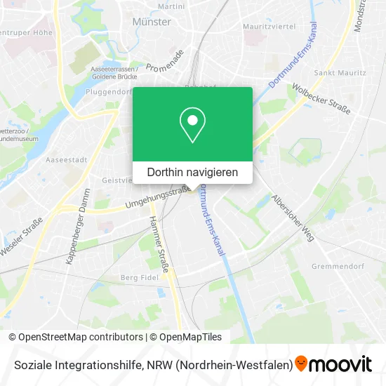 Soziale Integrationshilfe Karte