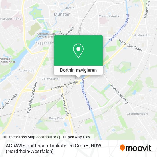 AGRAVIS Raiffeisen Tankstellen GmbH Karte