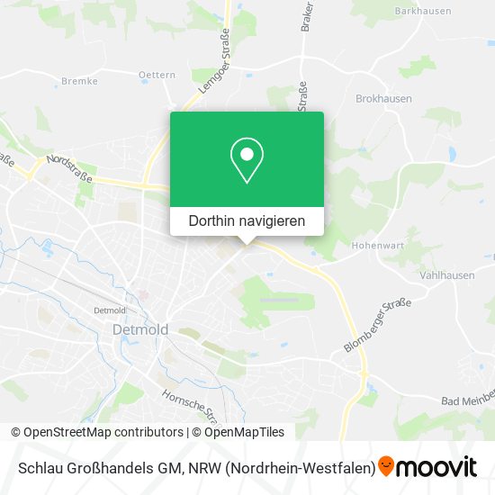 Schlau Großhandels GM Karte