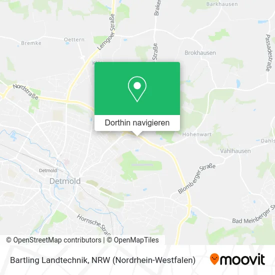 Bartling Landtechnik Karte