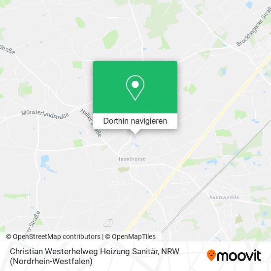 Christian Westerhelweg Heizung Sanitär Karte