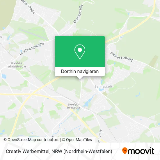 Creativ Werbemittel Karte