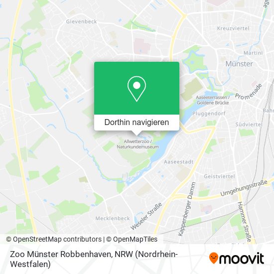Zoo Münster Robbenhaven Karte