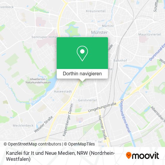 Kanzlei für It und Neue Medien Karte