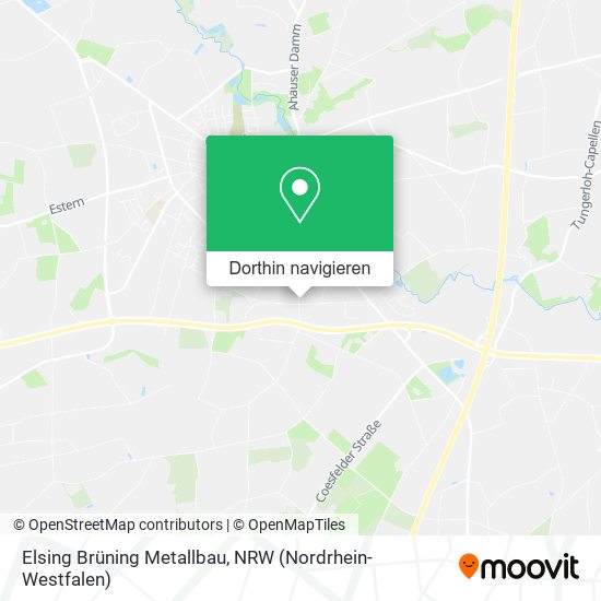 Elsing Brüning Metallbau Karte