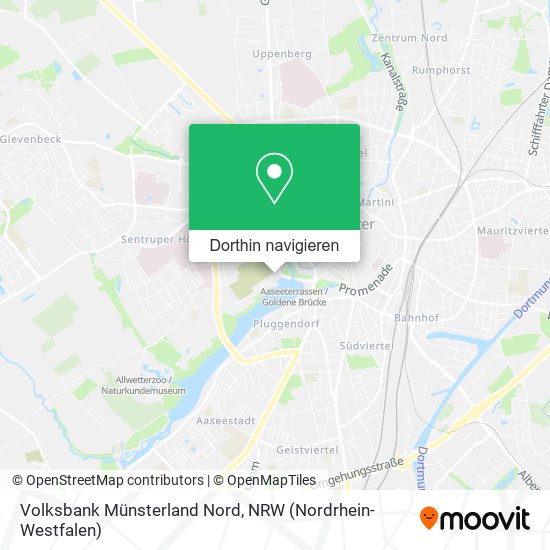 Volksbank Münsterland Nord Karte