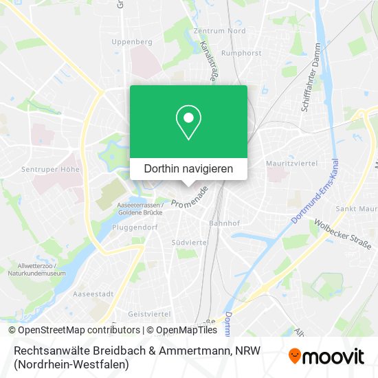 Rechtsanwälte Breidbach & Ammertmann Karte