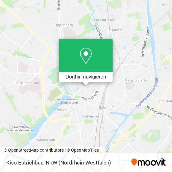 Kiso Estrichbau Karte