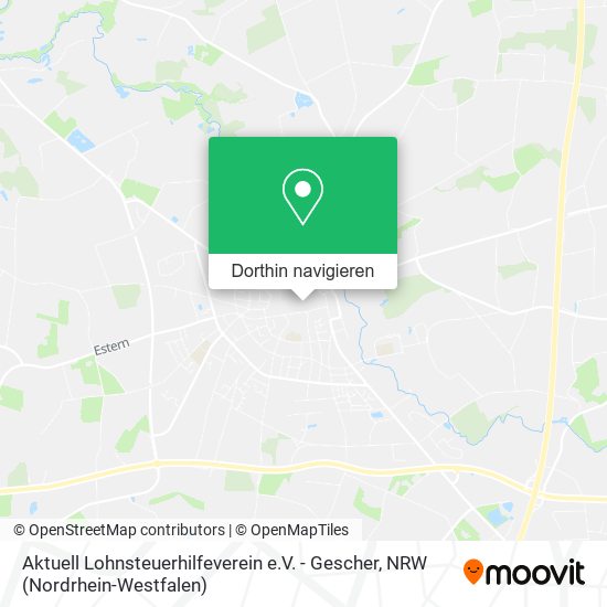 Aktuell Lohnsteuerhilfeverein e.V. - Gescher Karte