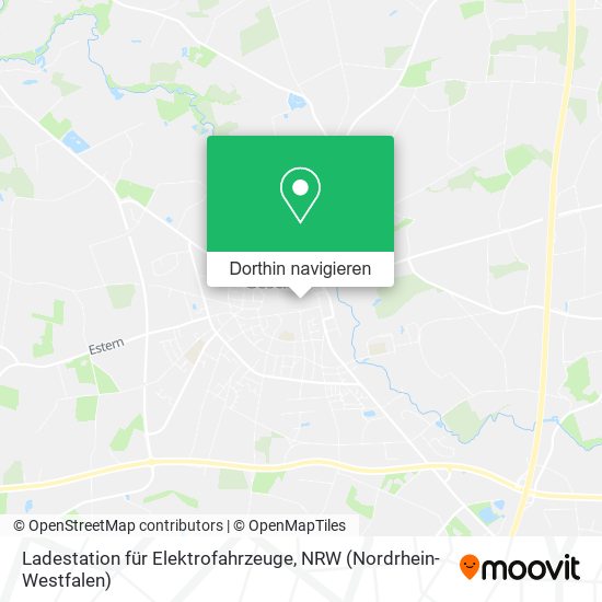Ladestation für Elektrofahrzeuge Karte