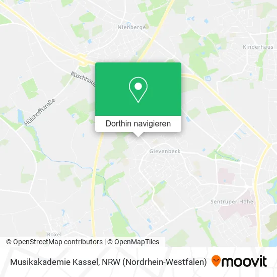 Musikakademie Kassel Karte