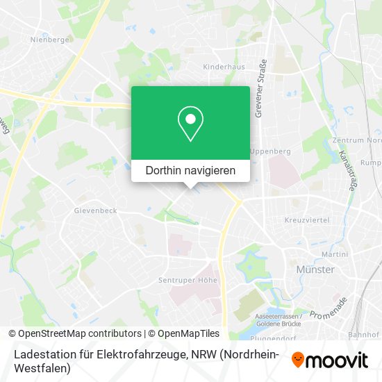 Ladestation für Elektrofahrzeuge Karte