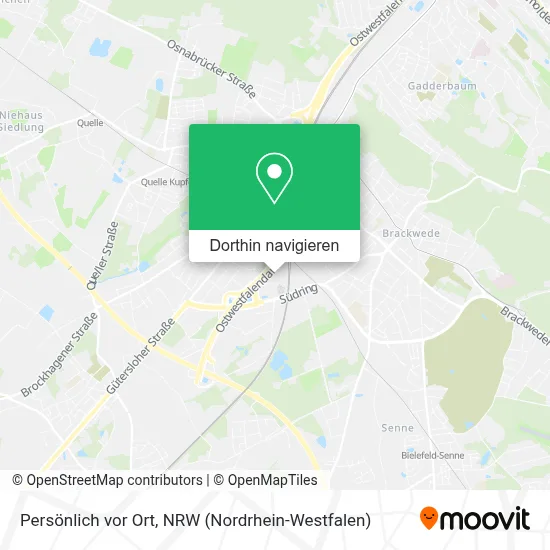 Persönlich vor Ort Karte