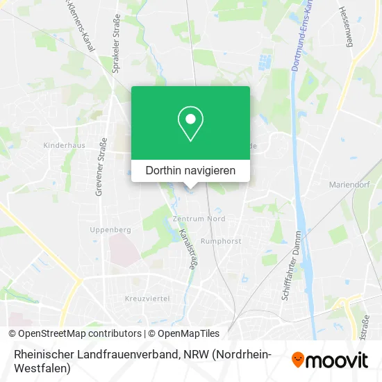 Rheinischer Landfrauenverband Karte