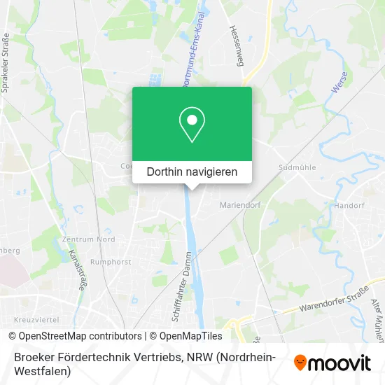 Broeker Fördertechnik Vertriebs Karte