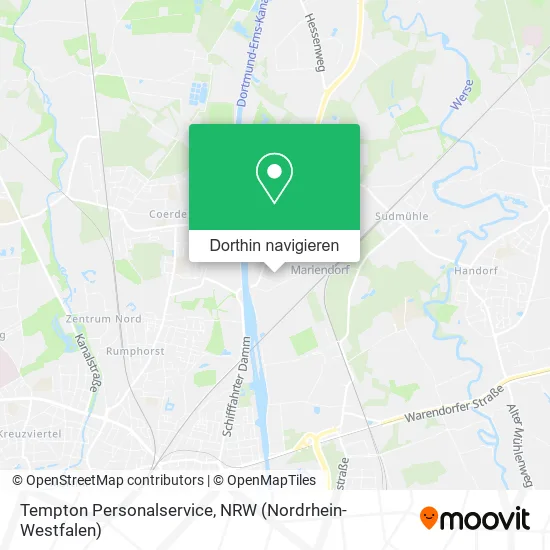 Tempton Personalservice Karte