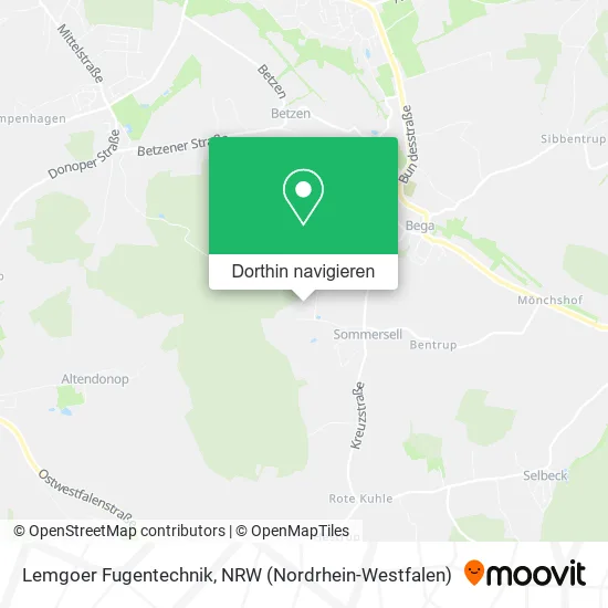 Lemgoer Fugentechnik Karte