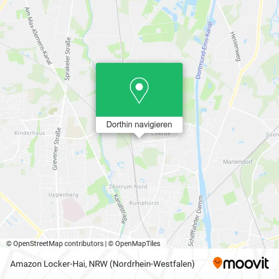 Amazon Locker-Hai Karte