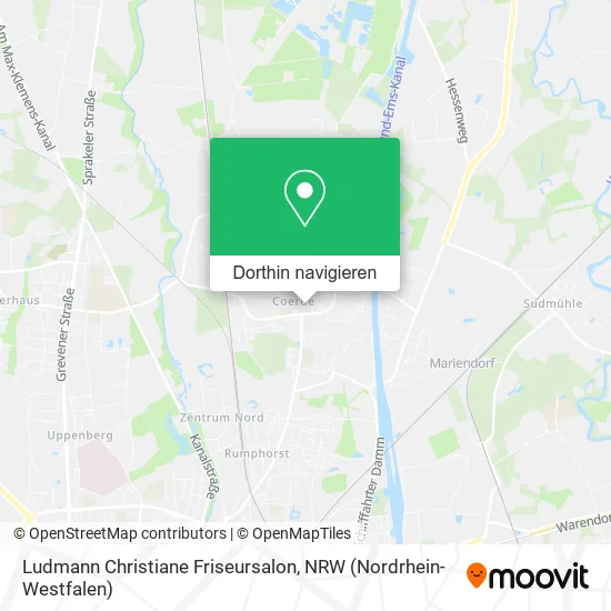 Ludmann Christiane Friseursalon Karte