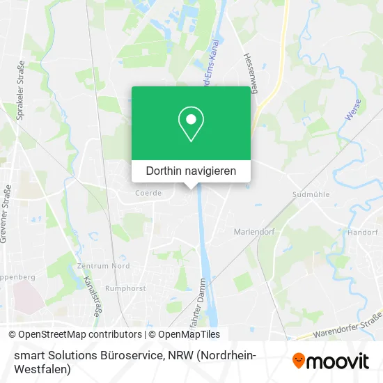 smart Solutions Büroservice Karte