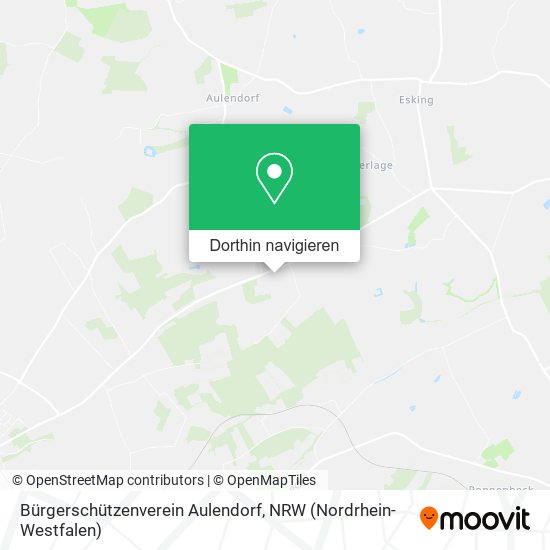 Bürgerschützenverein Aulendorf Karte