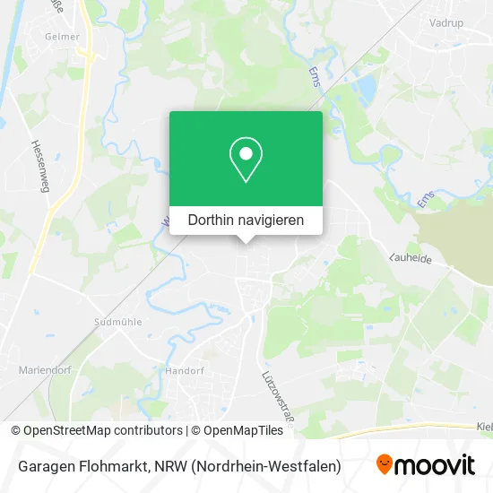 Garagen Flohmarkt Karte