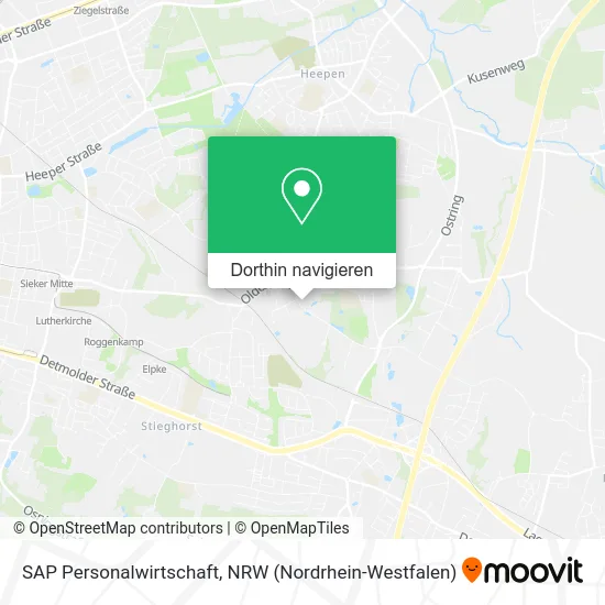 SAP Personalwirtschaft Karte