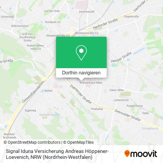 Signal Iduna Versicherung Andreas Höppener-Loevenich Karte