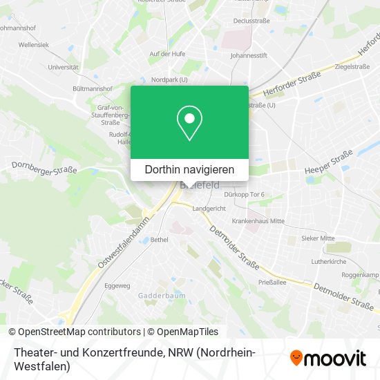 Theater- und Konzertfreunde Karte