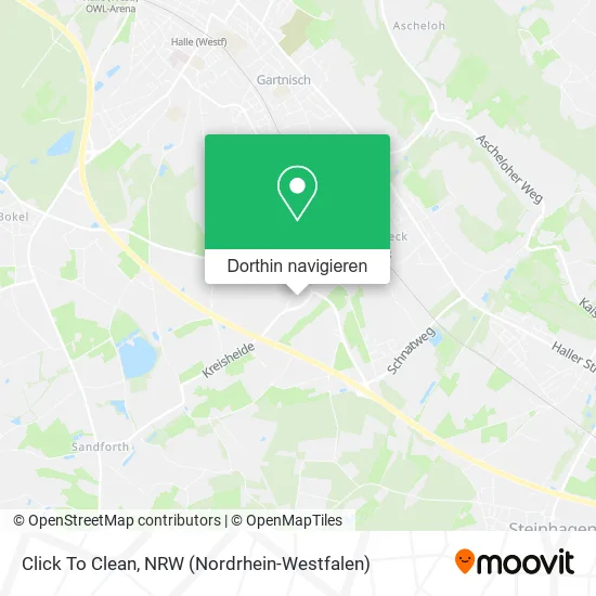 Click To Clean Karte