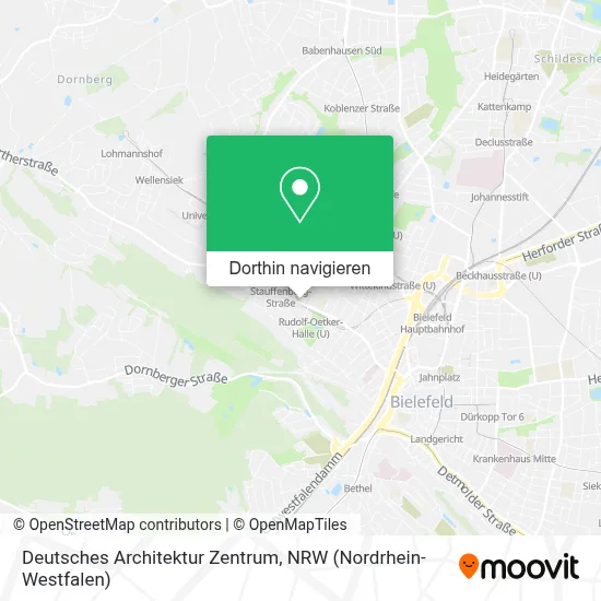 Deutsches Architektur Zentrum Karte