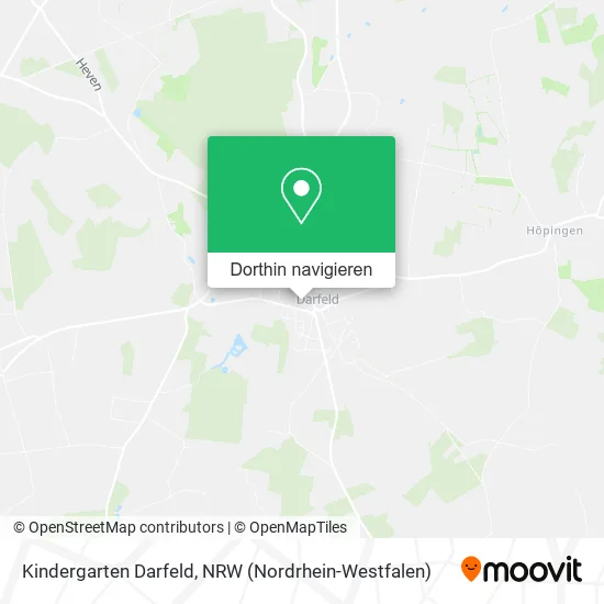 Kindergarten Darfeld Karte