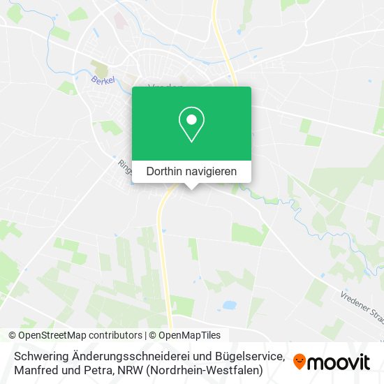 Schwering Änderungsschneiderei und Bügelservice, Manfred und Petra Karte
