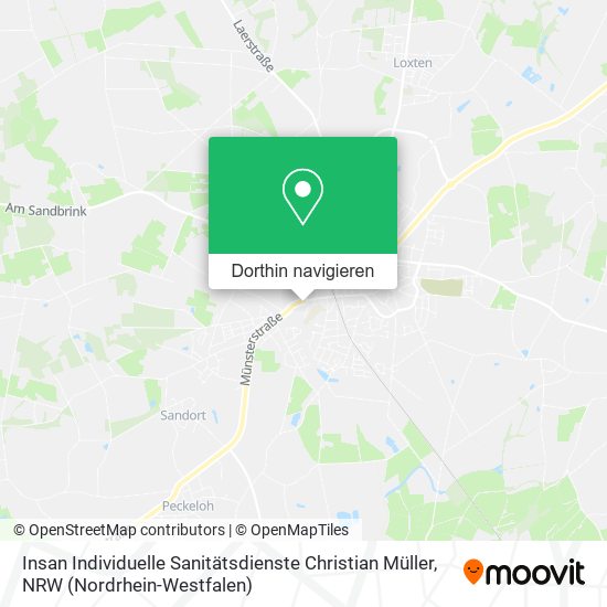 Insan Individuelle Sanitätsdienste Christian Müller Karte