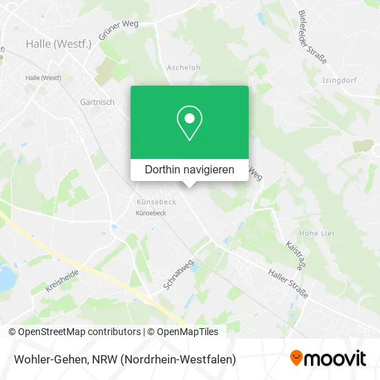 Wohler-Gehen Karte